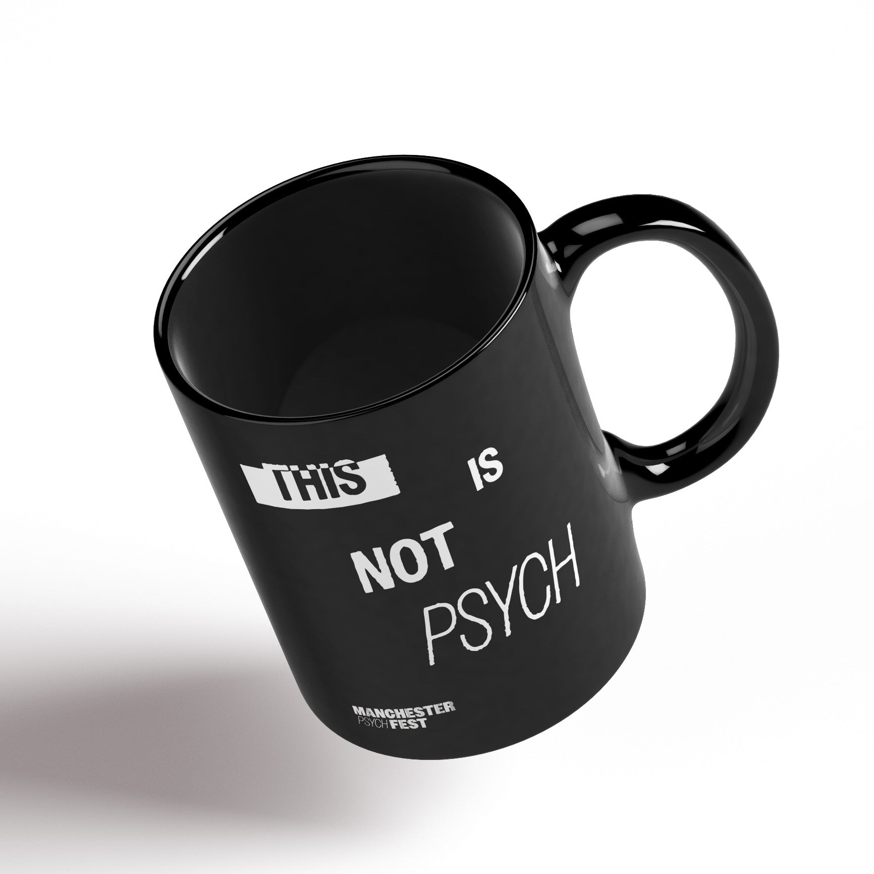 Manchester Psych Fest 2024 Festival 11oz Mug - Black - This Is Not Psych