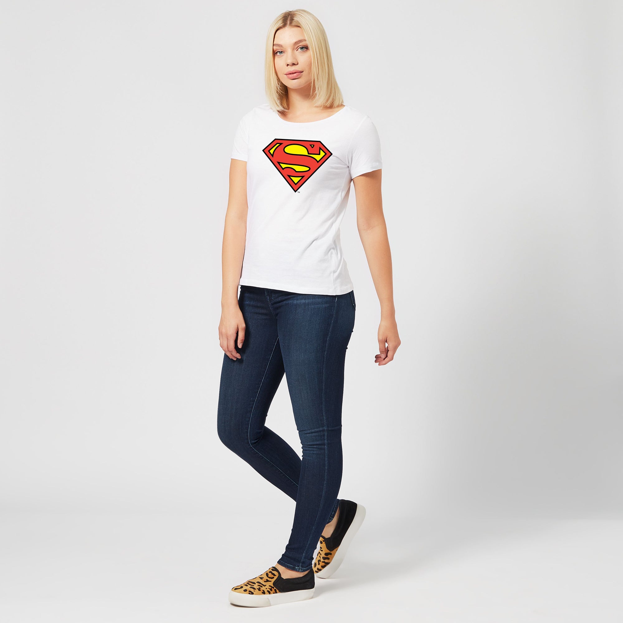 Official DC Comics Original Superman Shield Women's T-Shirt