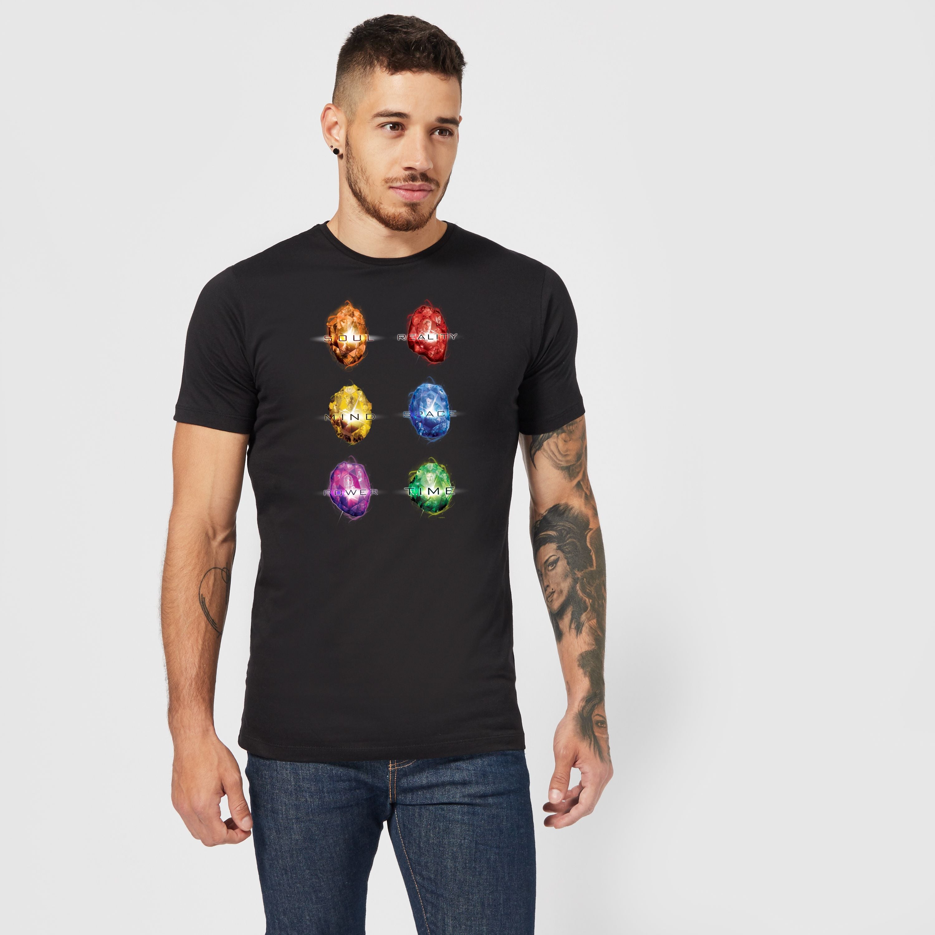 Official Marvel Avengers Infinity Stones Unisex T-Shirt