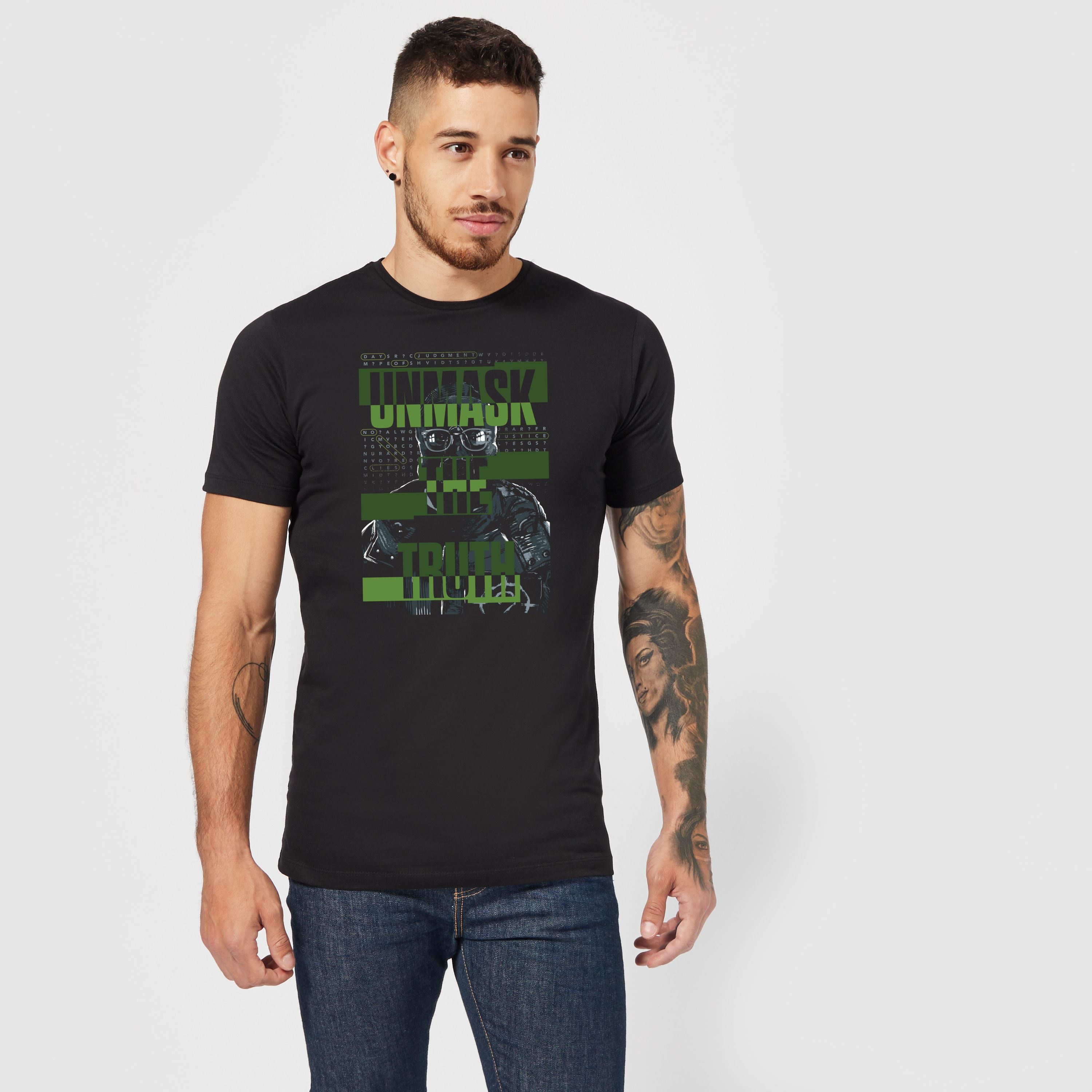 Official DC Comics Batman Unmask The Truth Unisex T-Shirt