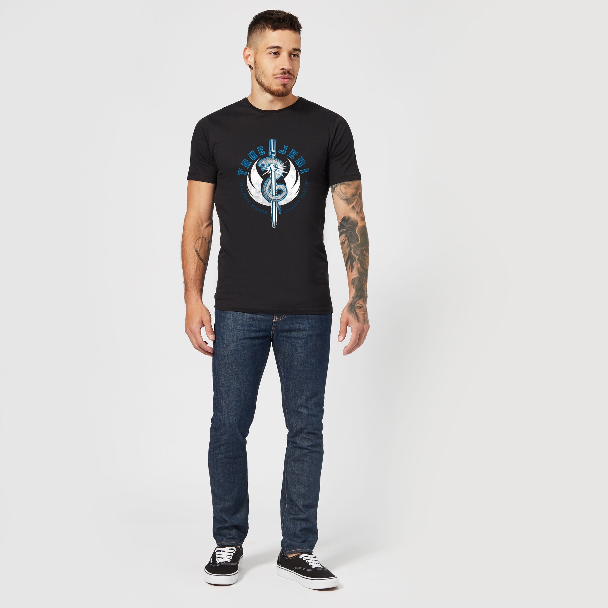 Official Star Wars: The Rise Of Skywalker True Jedi Black Unisex T-Shirt