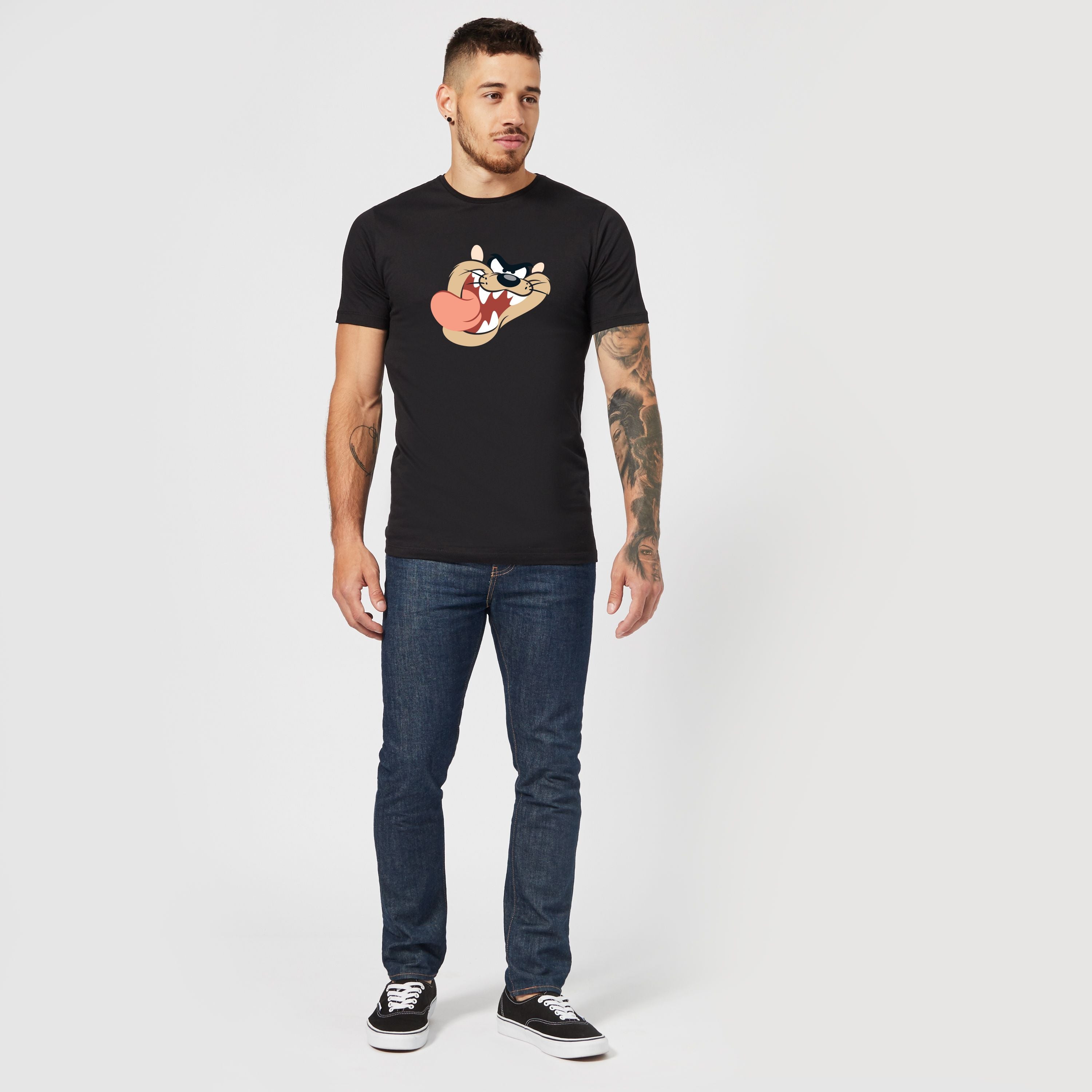 Official Looney Tunes Tasmanian Devil Face Unisex T-Shirt