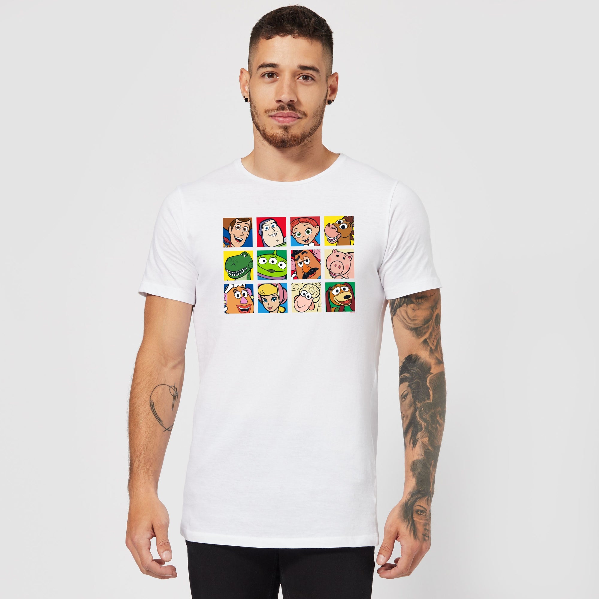 Official Disney Toy Story Face Collage Unisex T-Shirt