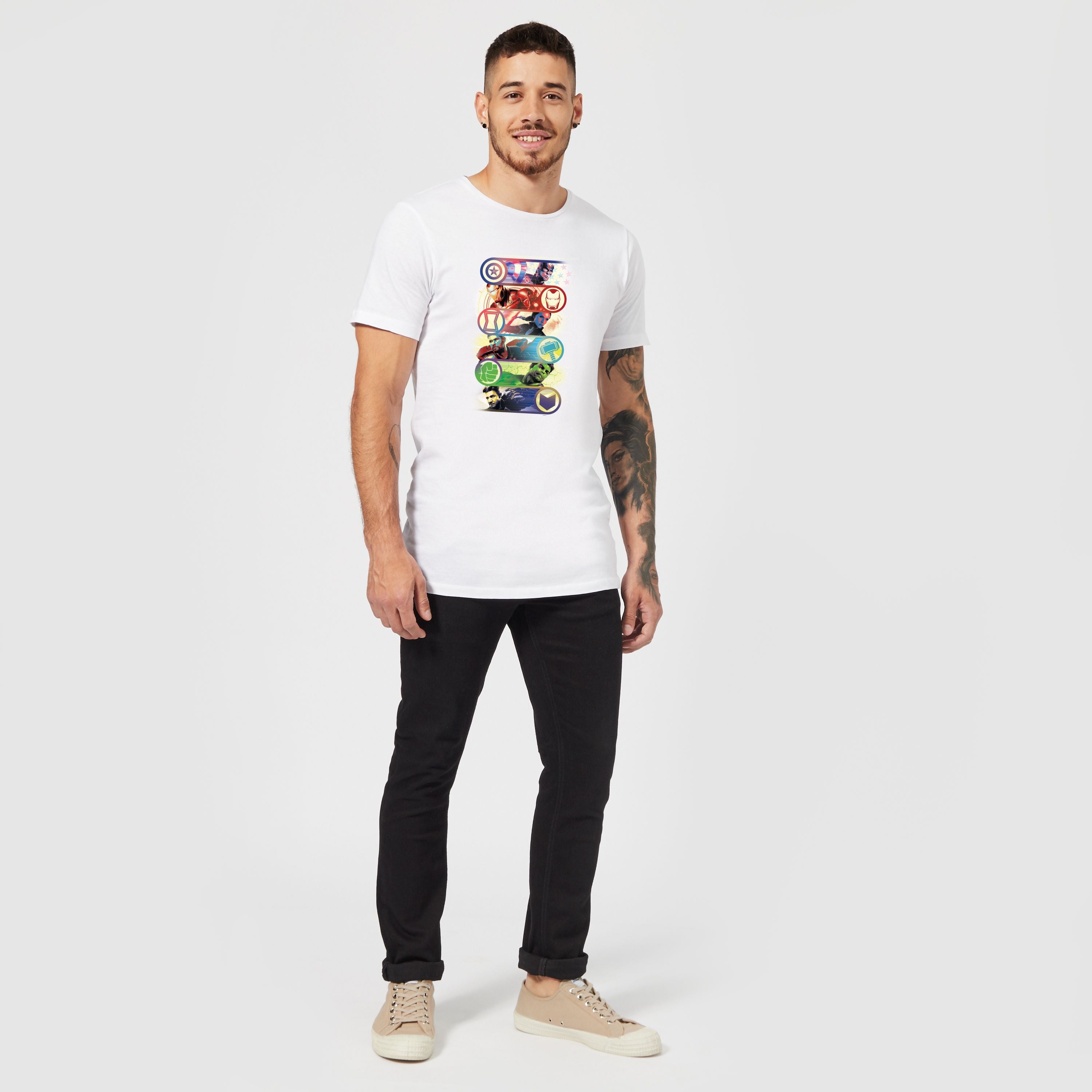 Official Marvel Avengers Endgame Original Heroes Unisex T-Shirt