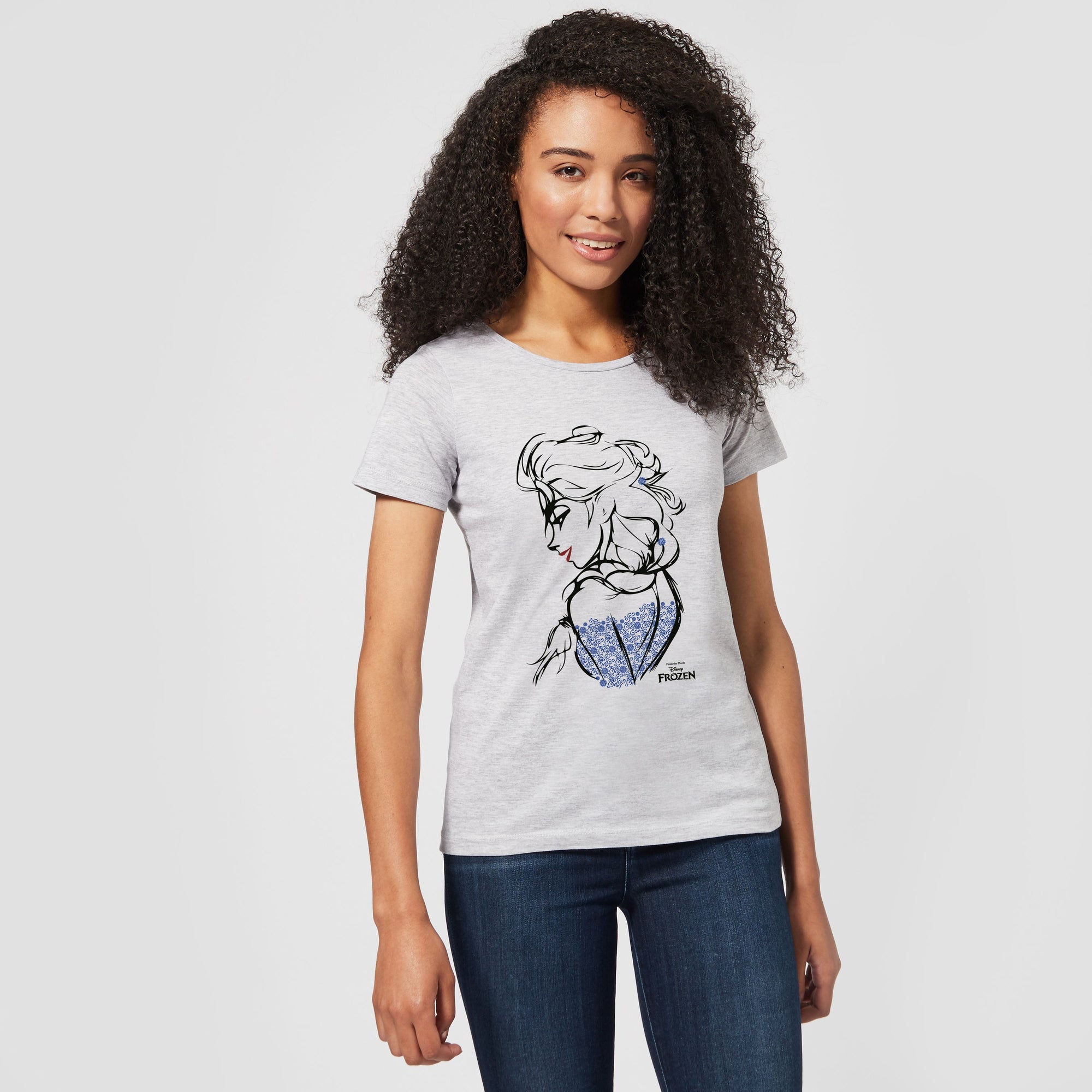 Official Disney Frozen Elsa Sketch Women's T-Shirt