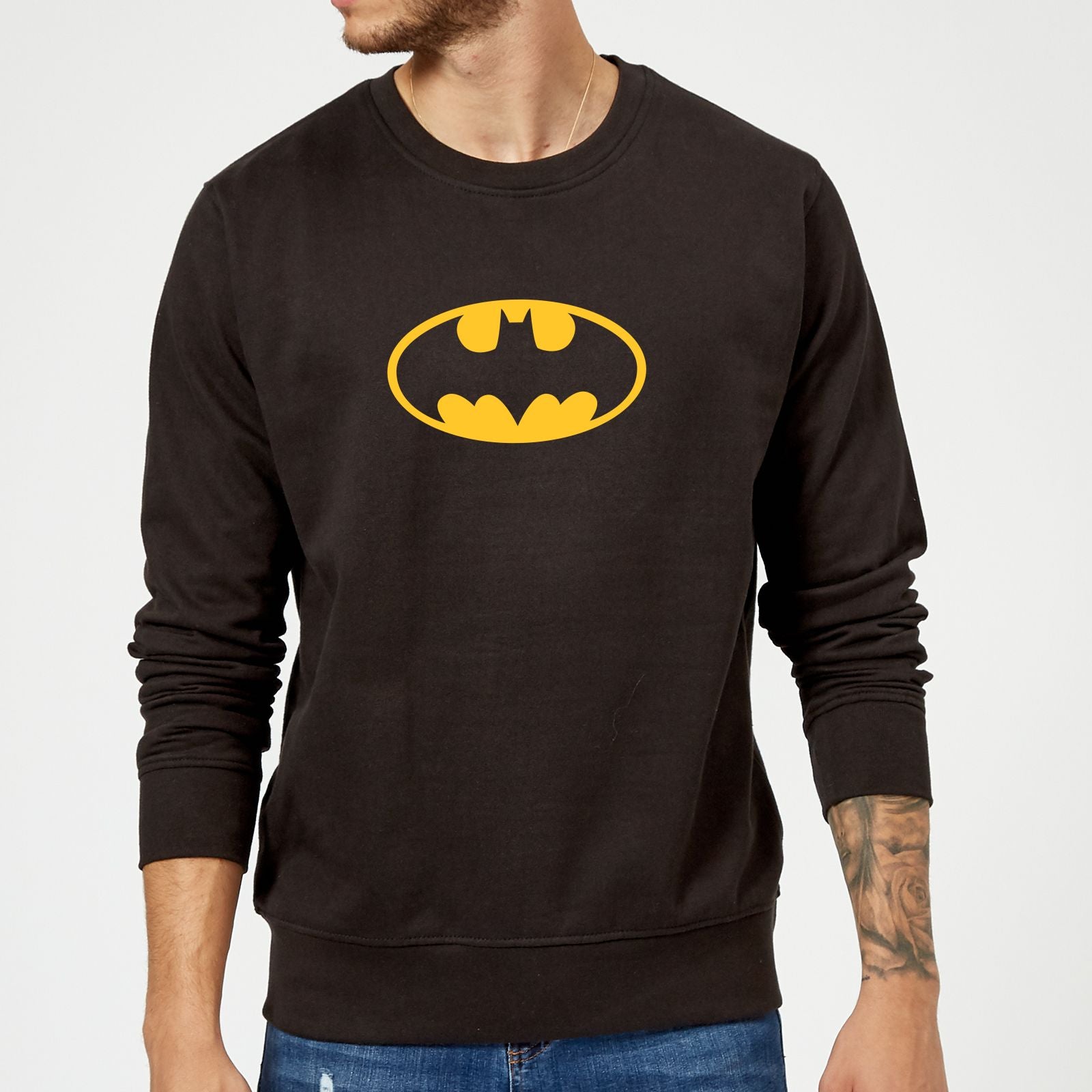 Official DC Comics Justice League Batman Logo Sweatshirt