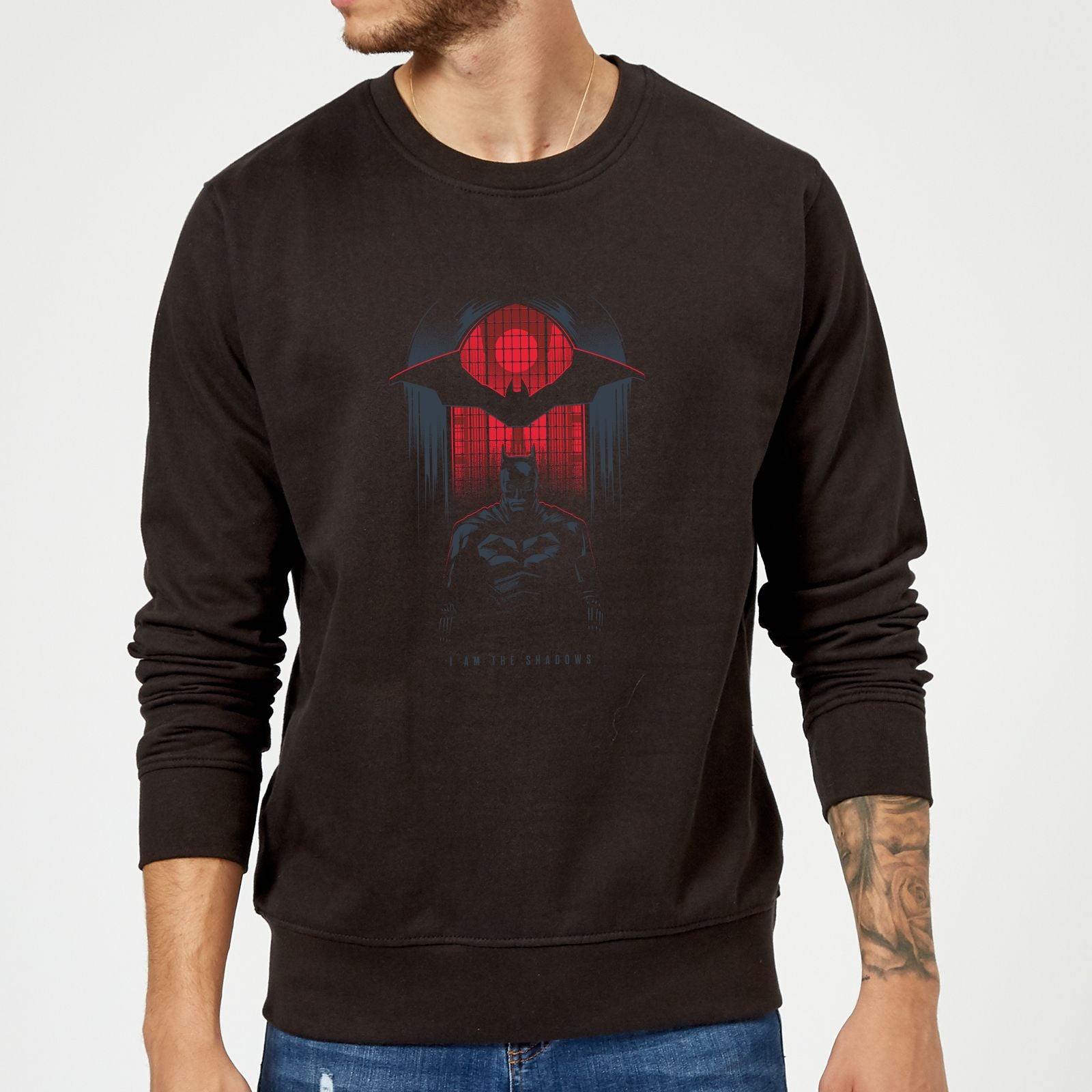 Official DC Comics The Batman I Am The Shadows Sweatshirt
