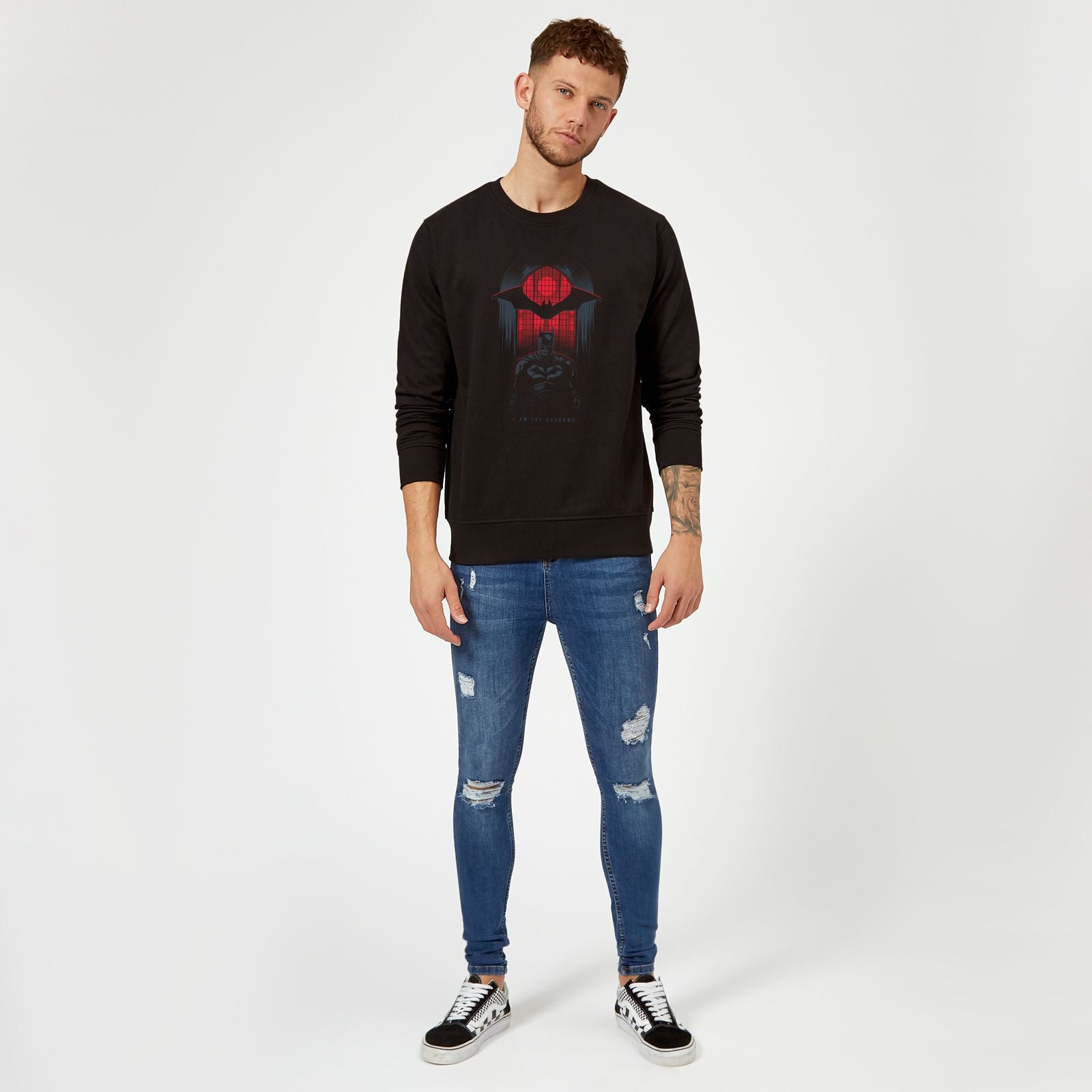 Official DC Comics The Batman I Am The Shadows Sweatshirt