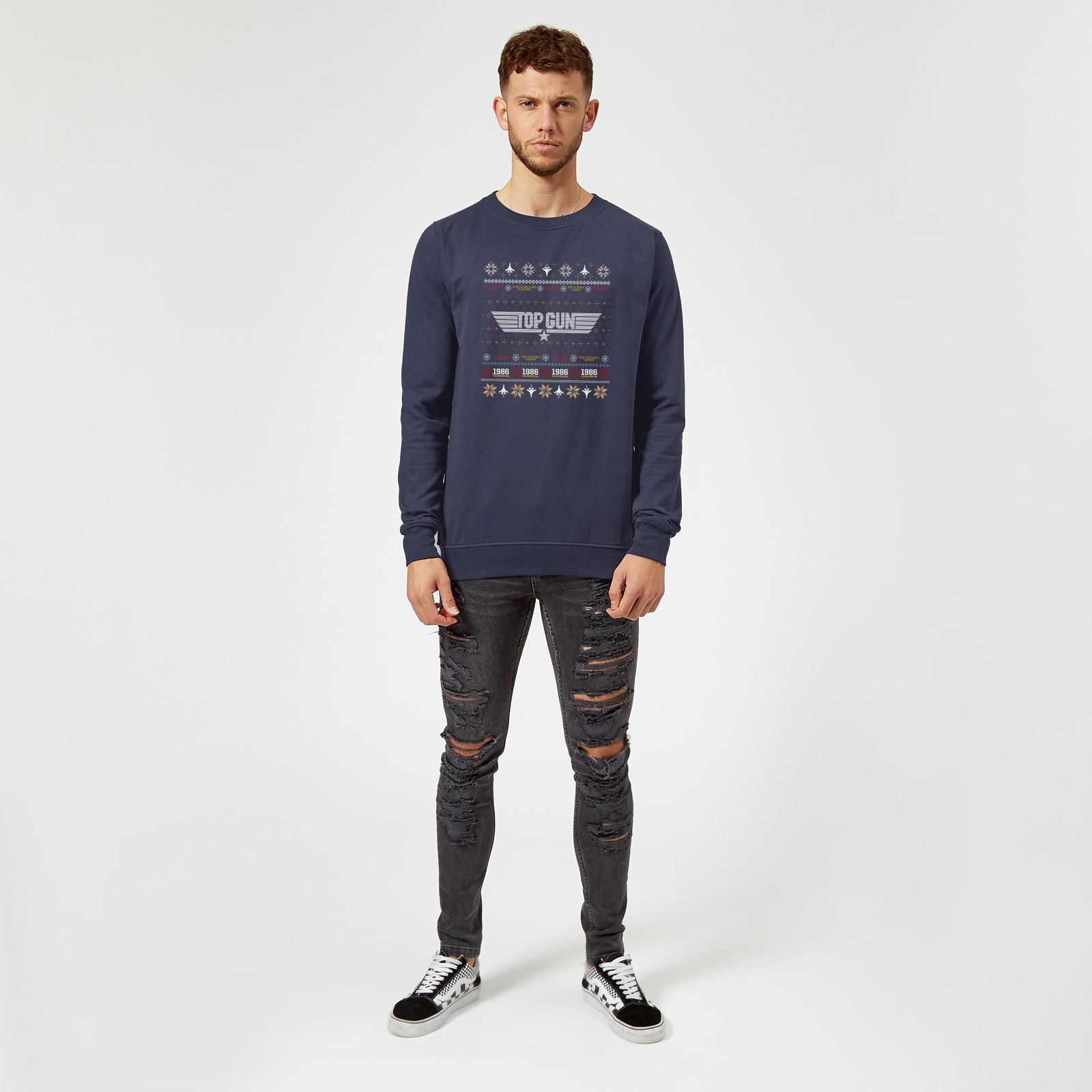 Official Top Gun Festive Flight Christmas Sweatshirt