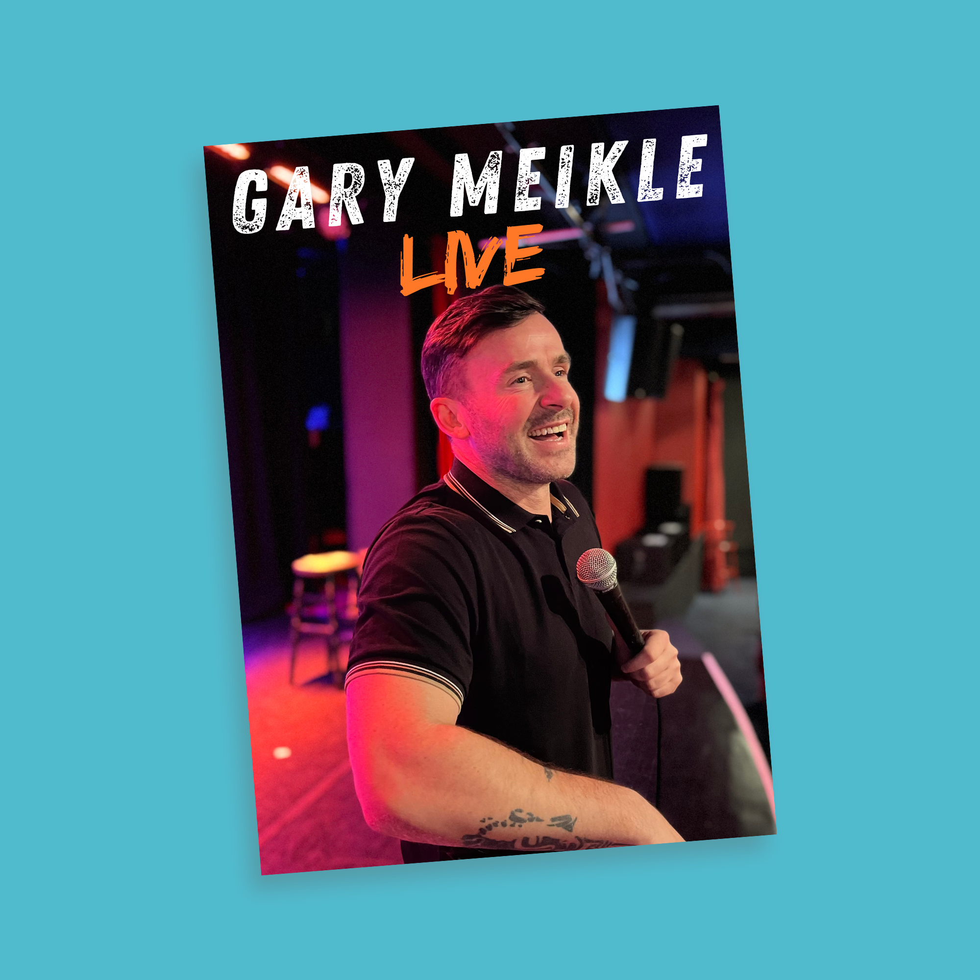 Gary Meikle Live Poster