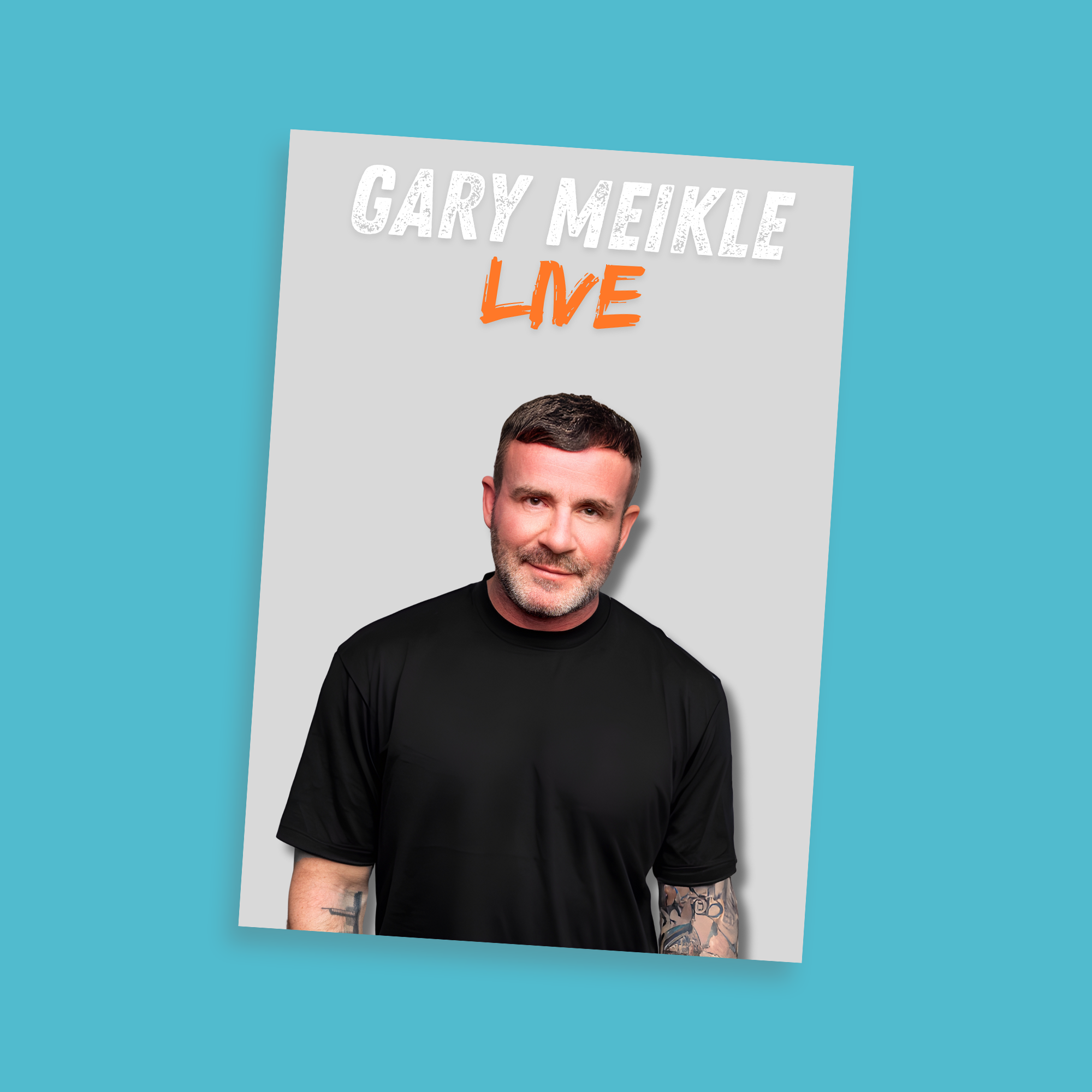 Gary Meikle Live Alternative Poster