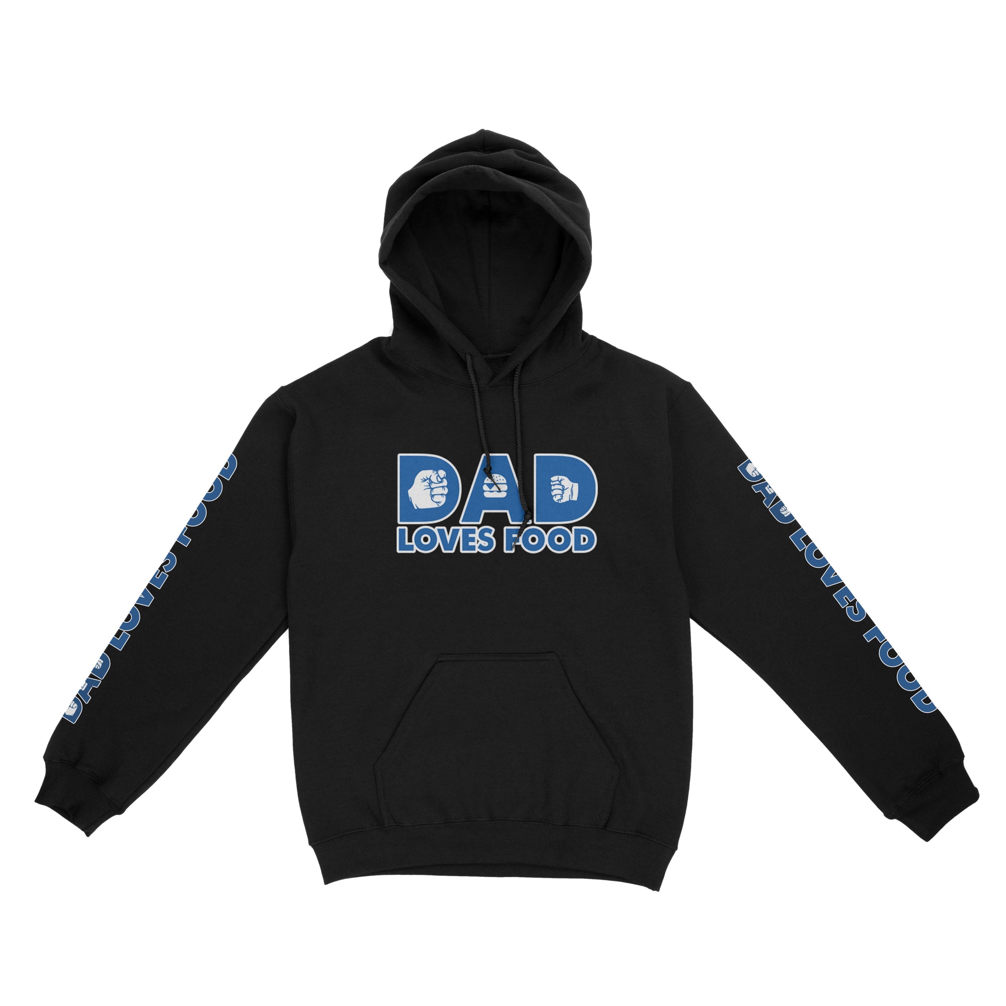 Dad Loves Food Hoodie