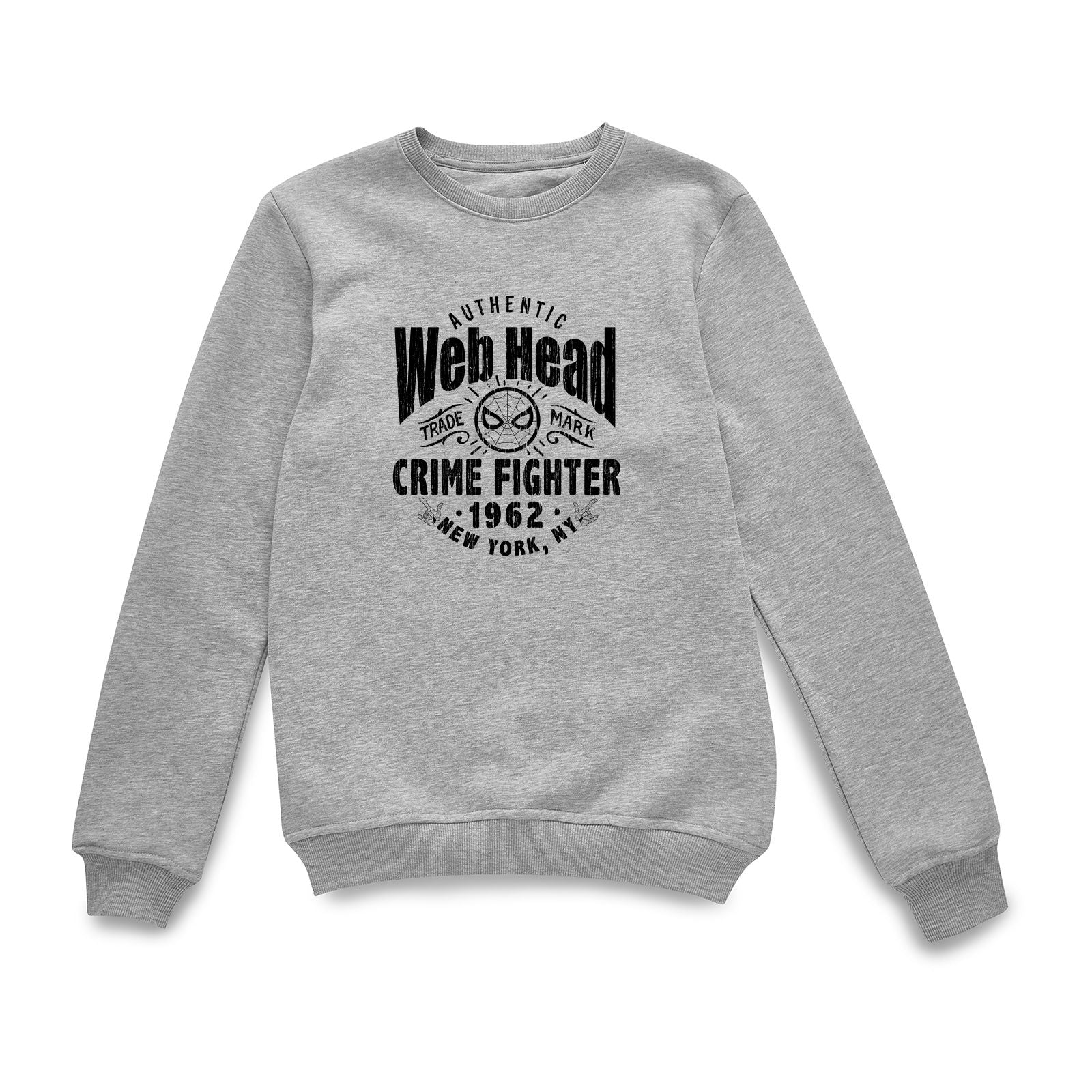 Official Marvel Spider-Man Web Head Crime Fighter Sweatshirt