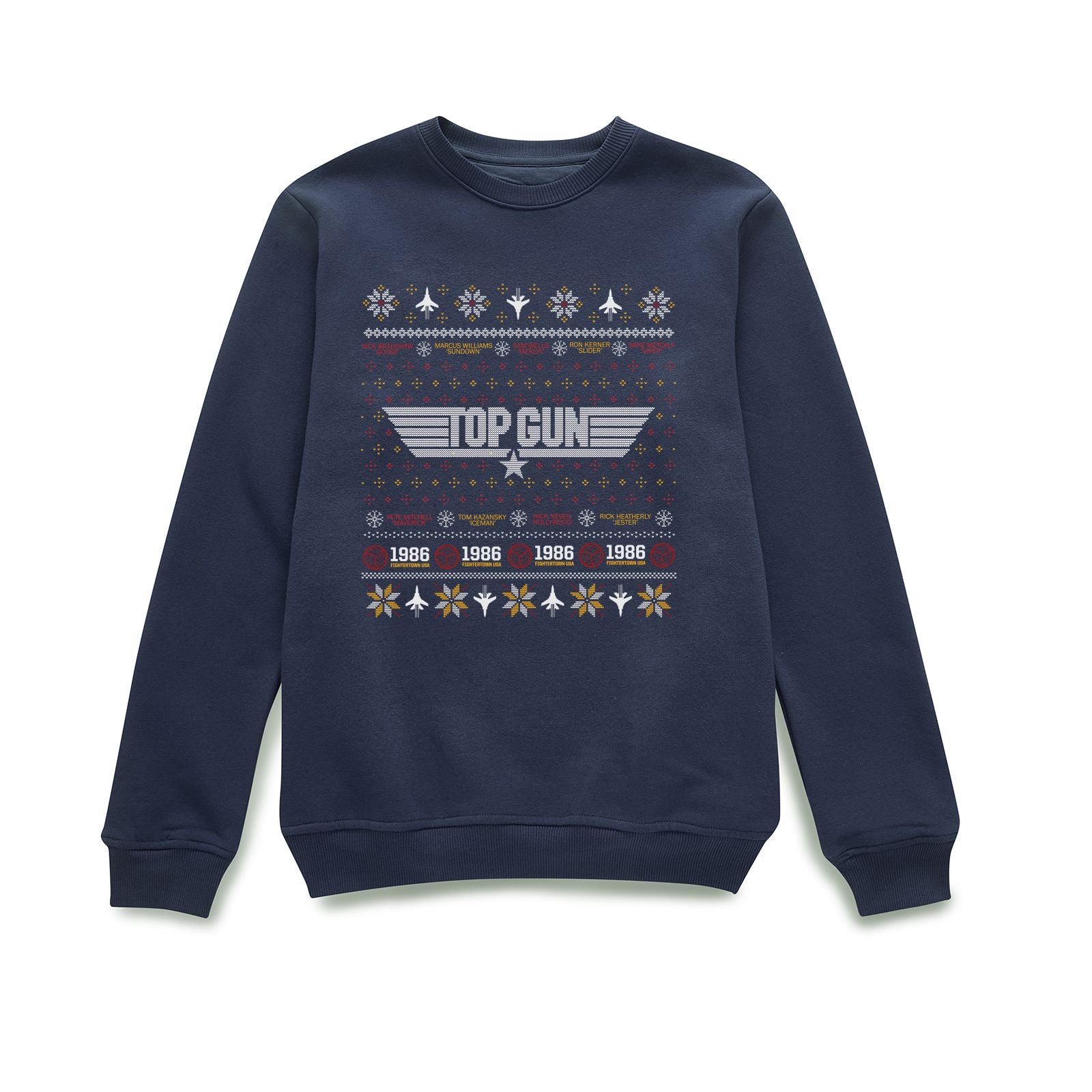 Official Top Gun Festive Flight Christmas Sweatshirt