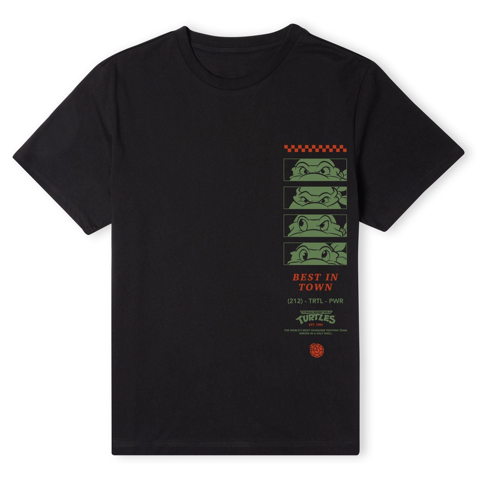 Official Teenage Mutant Ninja Turtles Fearsome Fighting Team Unisex T-Shirt