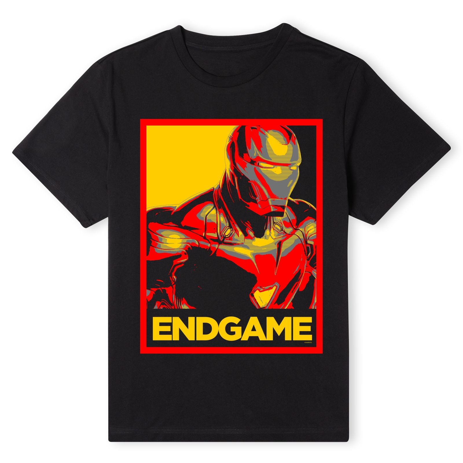 Official Marvel Avengers Endgame Iron Man Poster Unisex T-Shirt