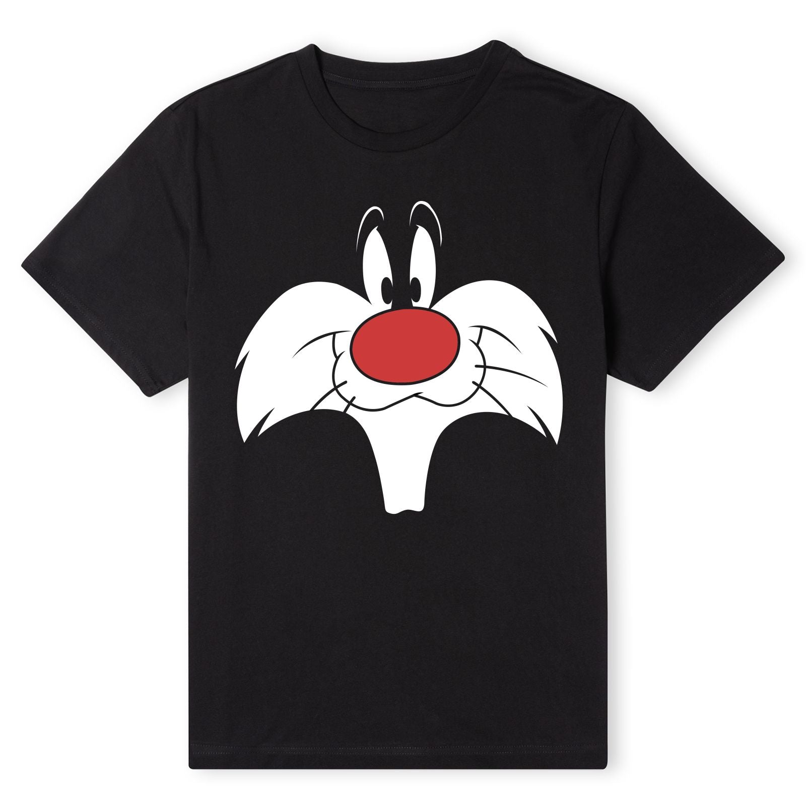 Official Looney Tunes Sylvester Big Face Unisex T-Shirt