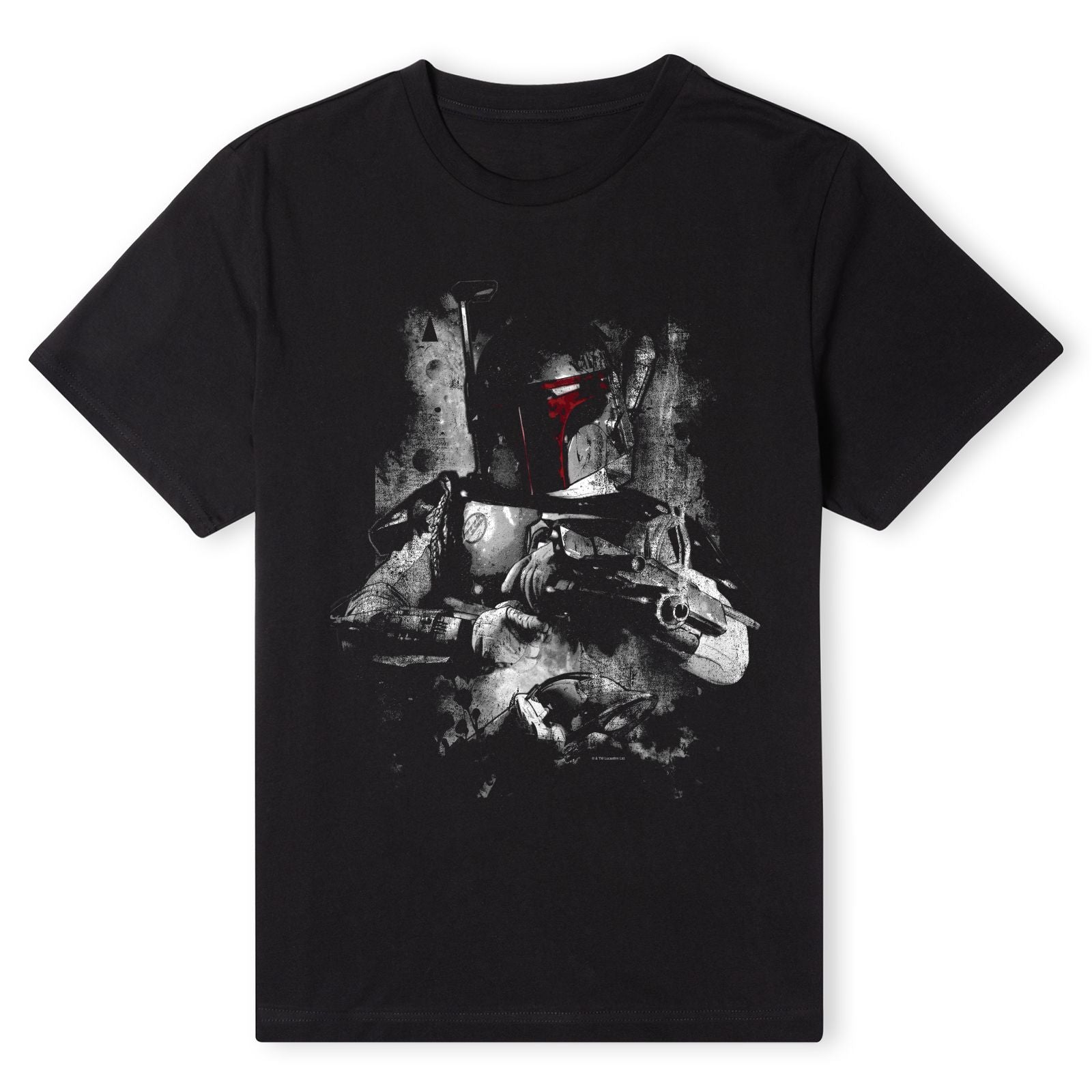 Official Star Wars Boba Fett Distressed Unisex T-Shirt