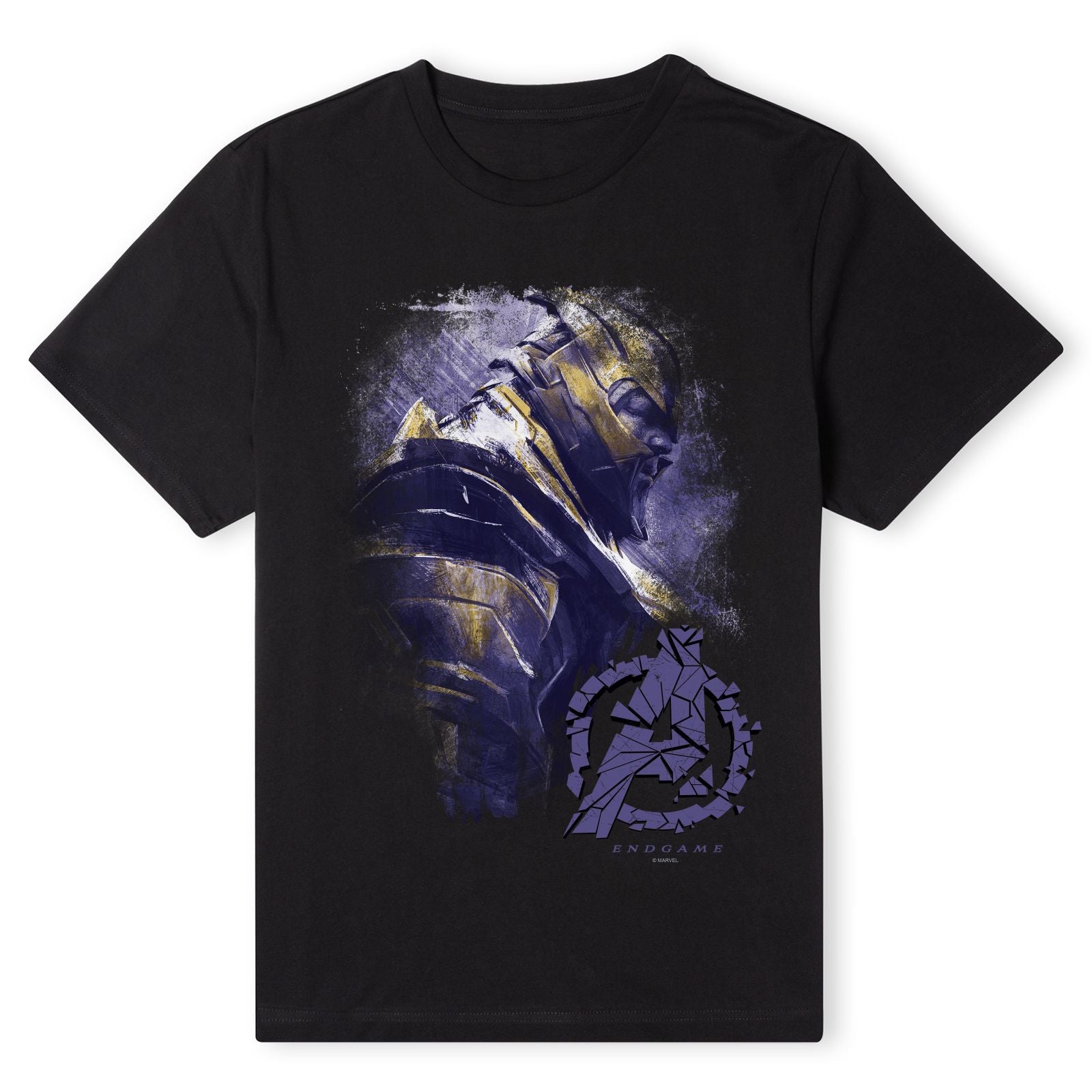 Official Marvel Avengers Endgame Thanos Brushed Unisex T-Shirt