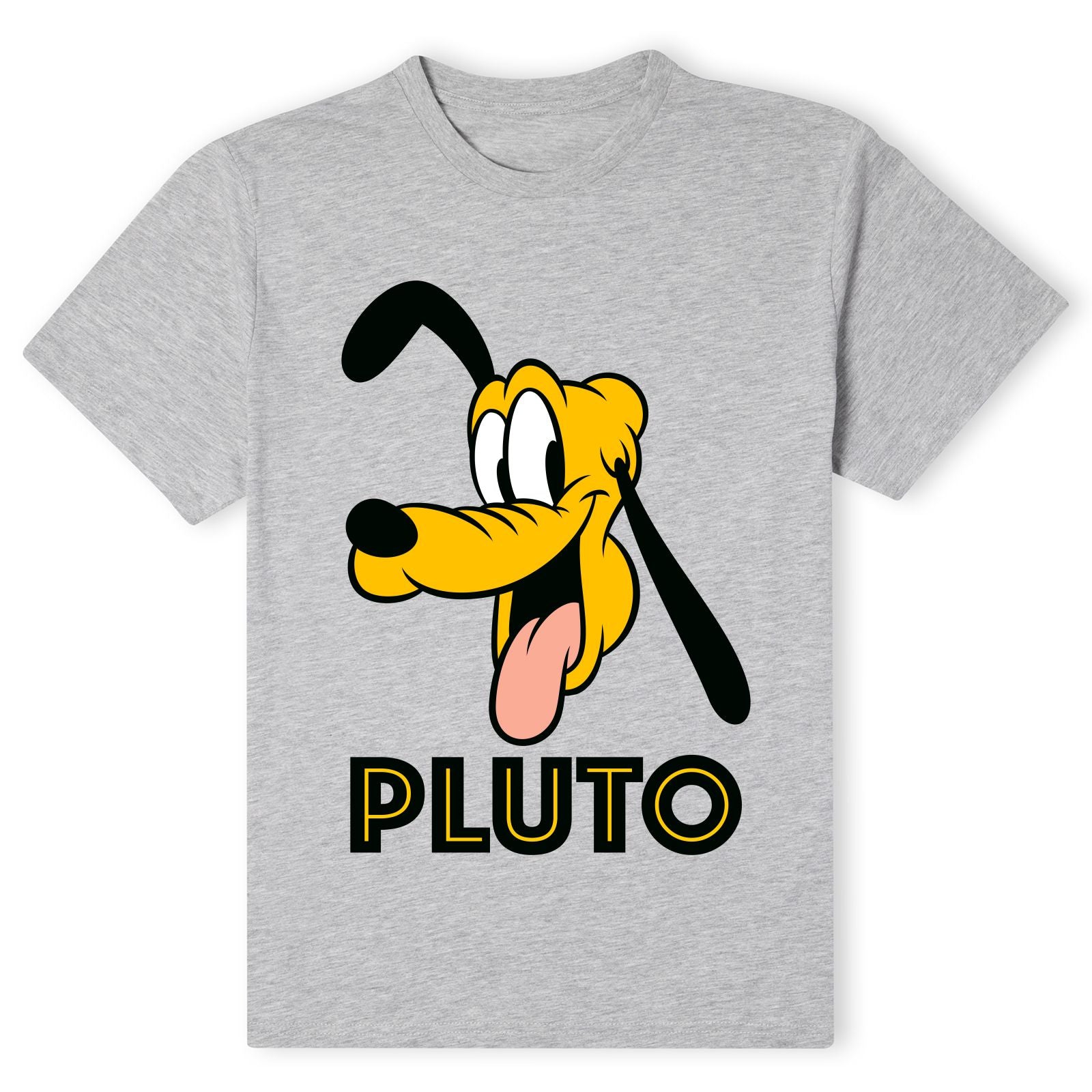 Official Disney Mickey Mouse Pluto Face T-Shirt