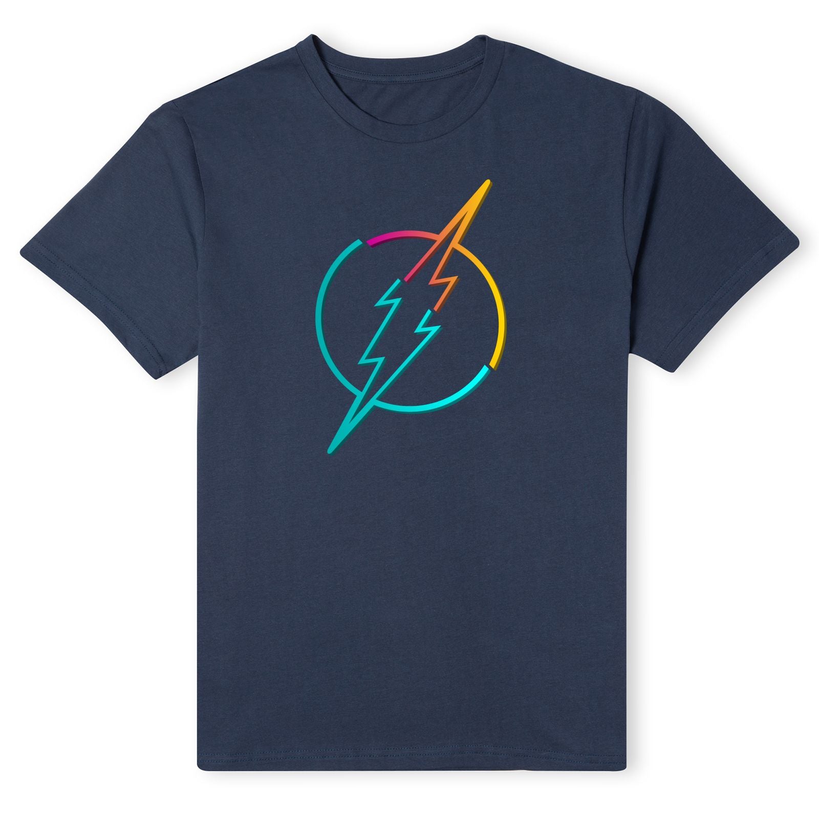 Official DC Comics Justice League Neon Flash Unisex T-Shirt