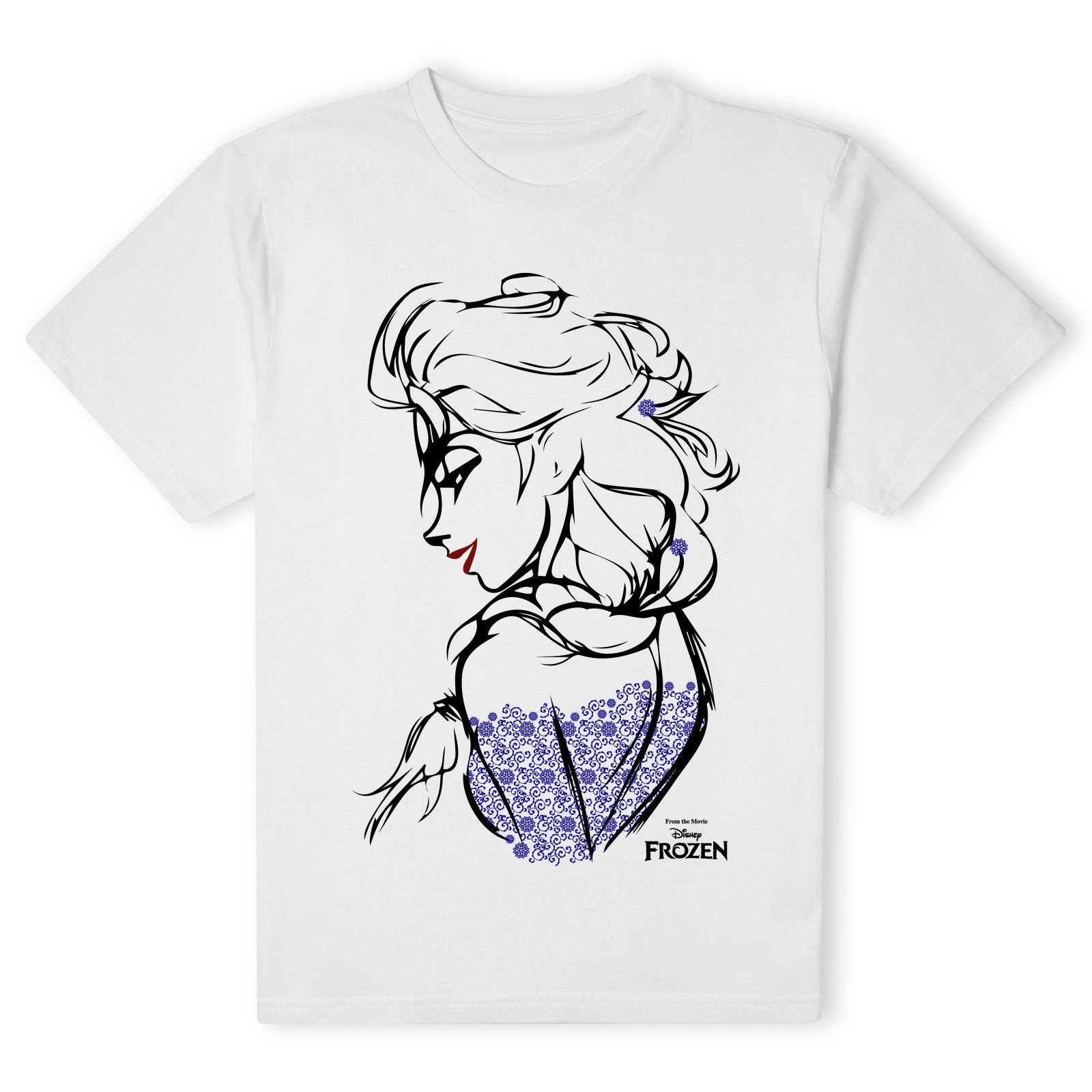 Official Disney Frozen Elsa Sketch Unisex T-Shirt