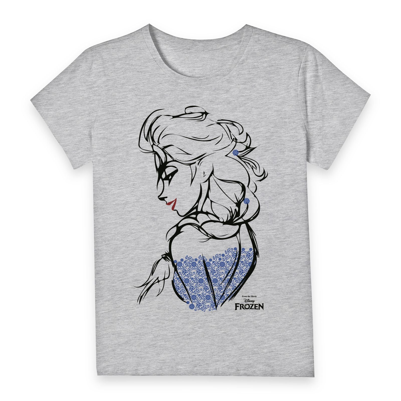 Official Disney Frozen Elsa Sketch Women's T-Shirt