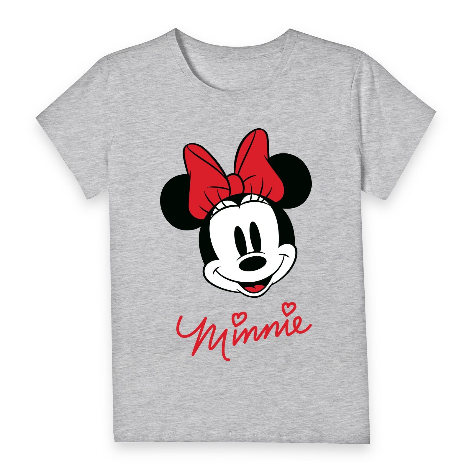 Official Disney Mickey Mouse Minnie Face Women's T-Shirt