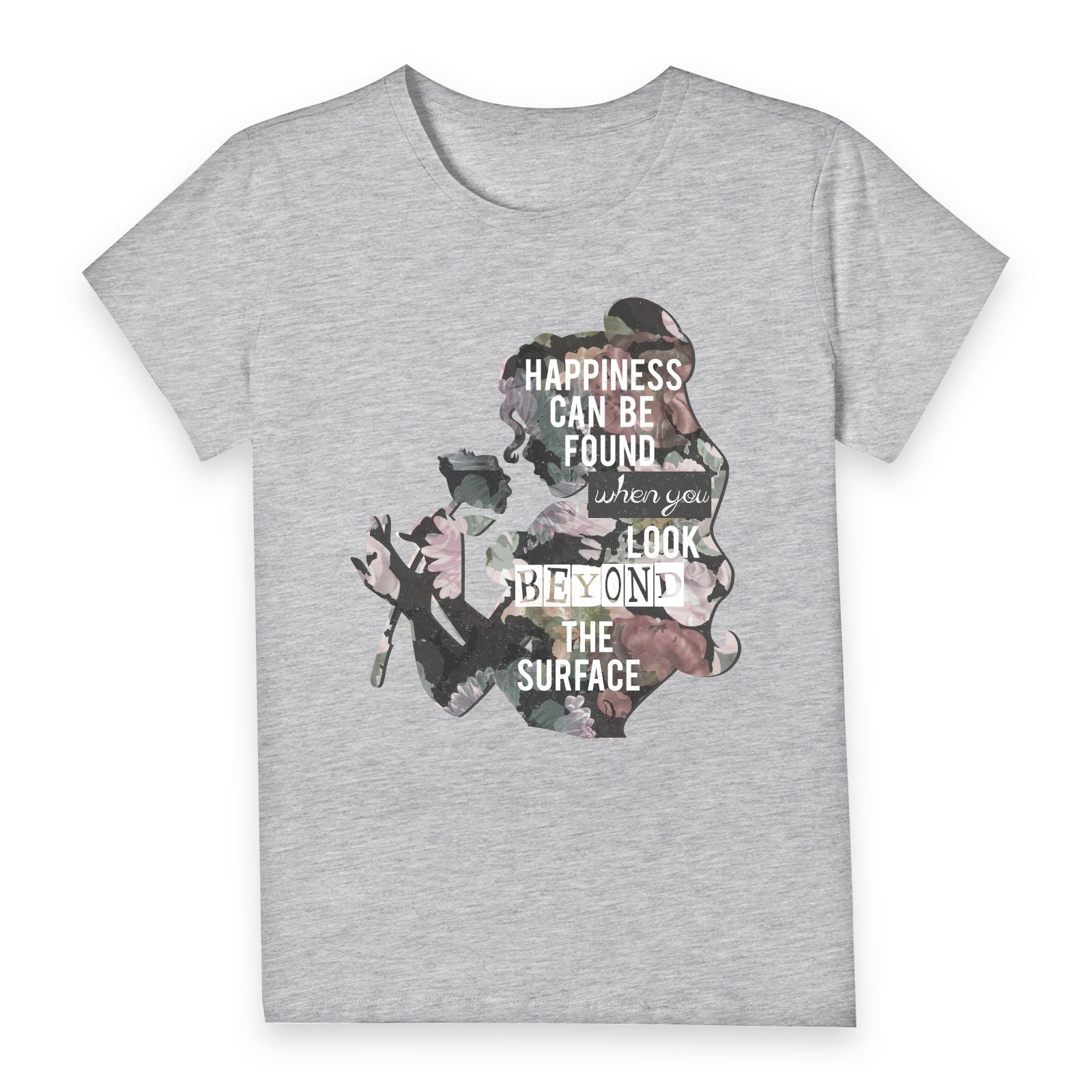 Official Disney Beauty And The Beast Happiness Women's T-Shirt